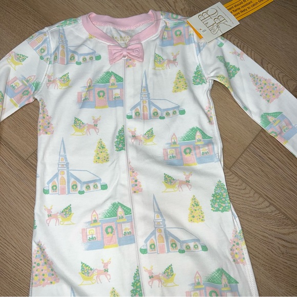 NWT TBBC Matching Christmas Pajamas Onesie - Picture 2 of 4